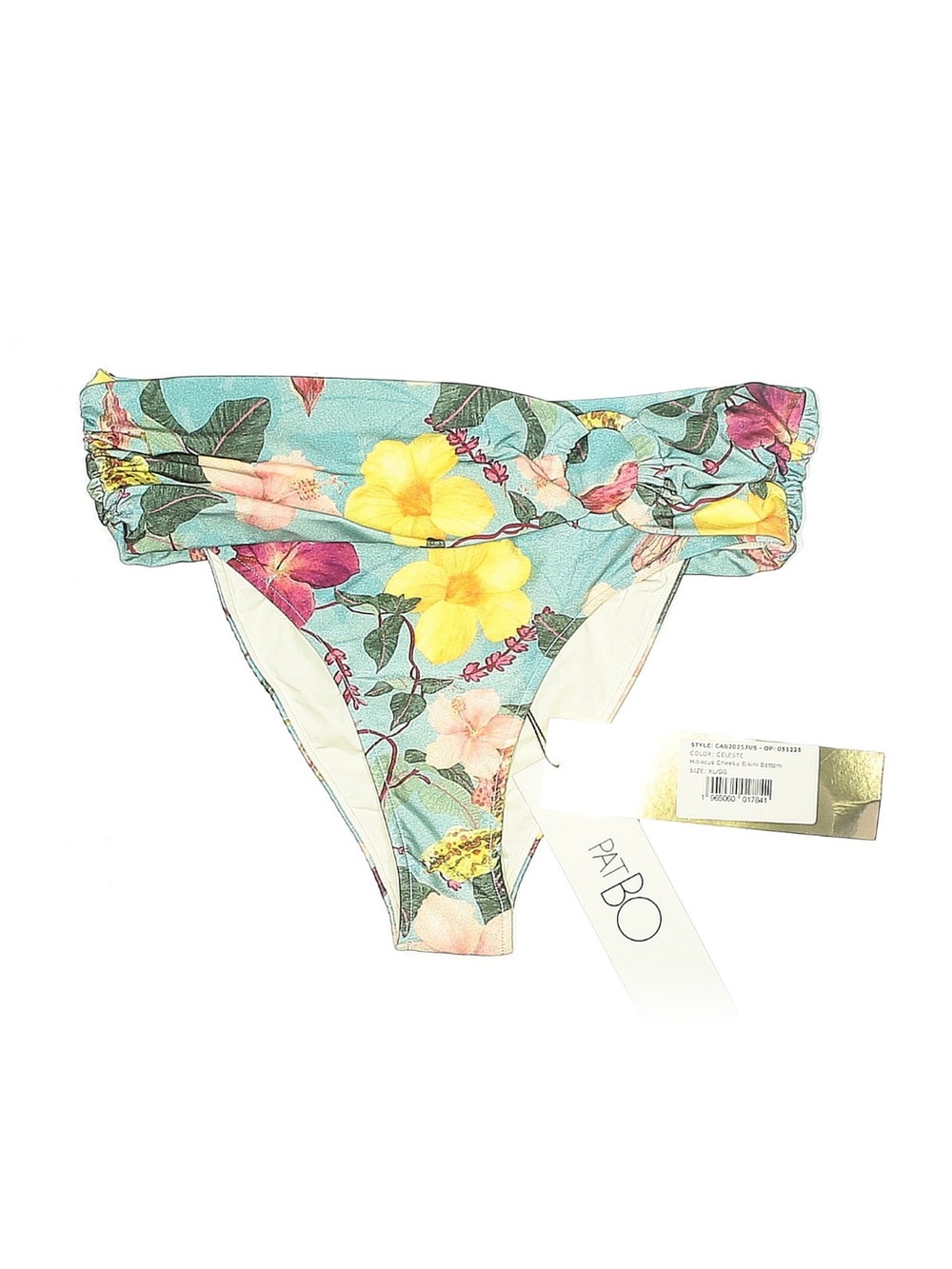 PatBO Floral Bikini Bottoms size XL NWT